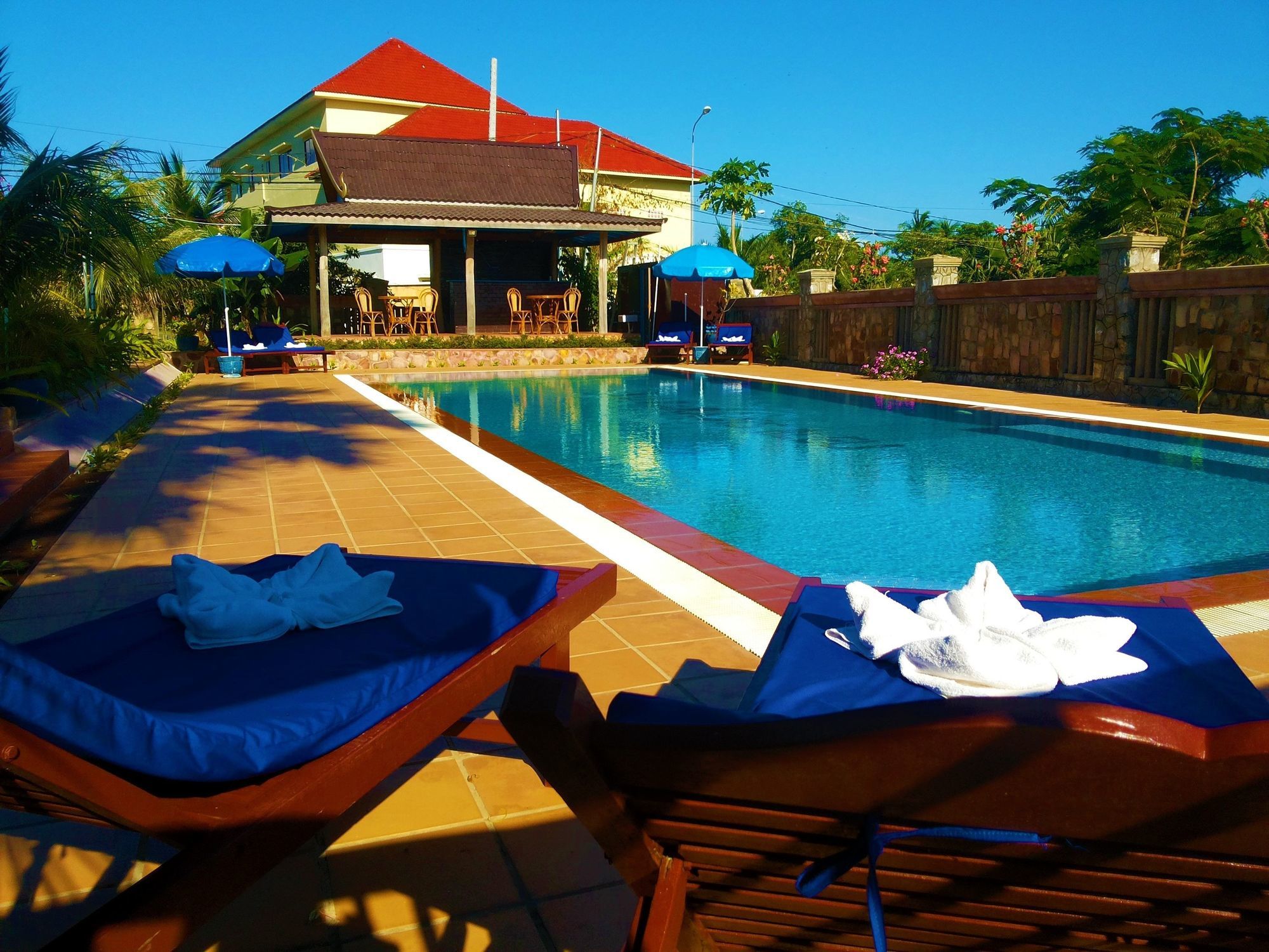 Au Paradis Bleu Kep Exterior photo